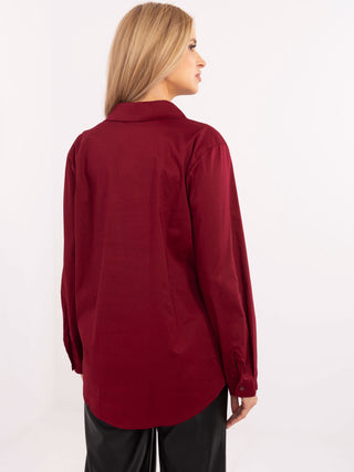 Koszula-DHJ-KS-20132.04P-bordowy