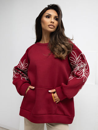 Bluza-RV-BL-A1042.25-bordowy