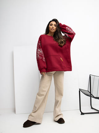 Bluza-RV-BL-A1042.25-bordowy