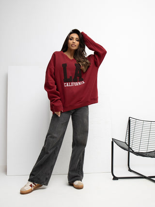 Bluza-RV-BL-A1035.13-bordowy