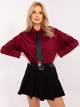 Koszula-DHJ-KS-9213-1.77P-bordowy