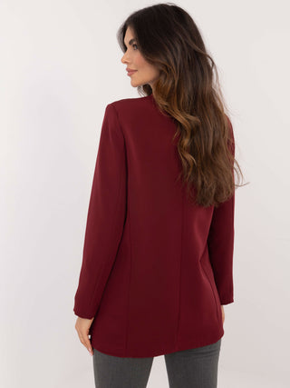 Marynarka-DHJ-MA-18657-2.09-bordowy