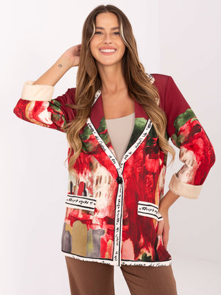 Marynarka-IT-MA-18525.80-bordowy