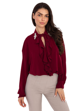 Bluzka-IT-BZ-28995.25-bordowy