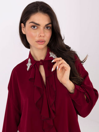 Bluzka-IT-BZ-28995.25-bordowy