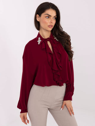 Bluzka-IT-BZ-28995.25-bordowy