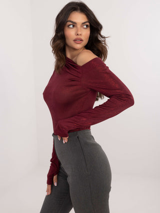 Bluzka-DHJ-BZ-20095.91P-bordowy