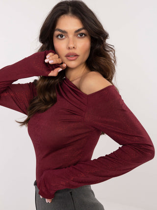 Bluzka-DHJ-BZ-20095.91P-bordowy