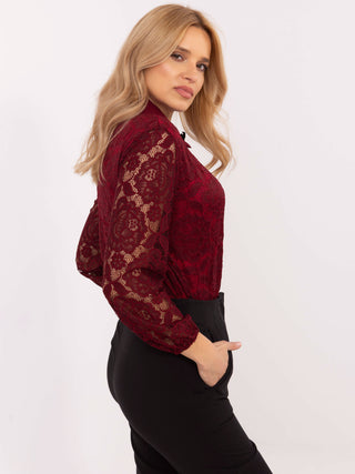 Koszula-MI-KS-C242.16X-bordowy