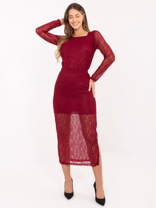 Spódnica-MI-SD-122436.60-bordowy