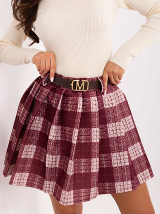 Spódnica-MI-SD-4193.95-bordowy