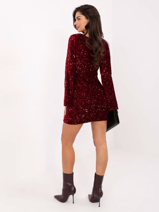 Sukienka-IT-SK-20030.21P-bordowy