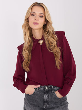 Koszula-IT-KS-8631.59-bordowy