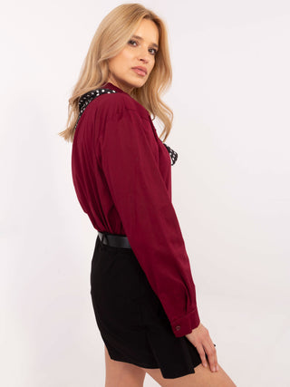 Koszula-DHJ-KS-20172.36P-bordowy