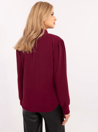 Koszula-MI-KS-91515.86P-bordowy