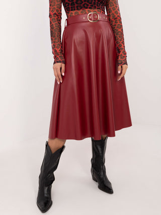 Spódnica-DHJ-SD-A1997.76-bordowy