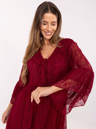 Sukienka-MI-SK-62435.16-bordowy