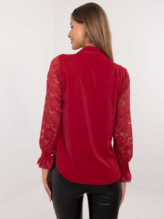 Koszula-MI-KS-C229.16P-bordowy