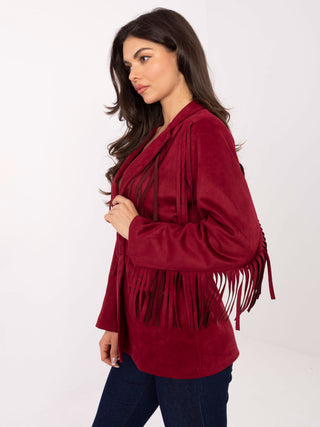 Płaszcz-IT-PL-5792.33-bordowy