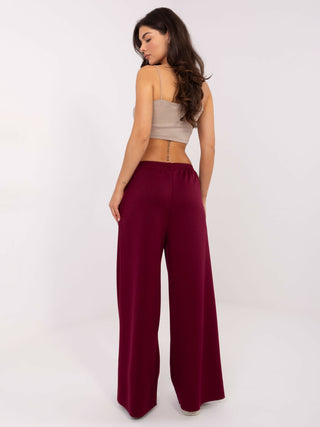 Spodnie-IT-SP-21559.75-bordowy