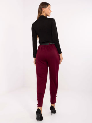 Spodnie-IT-SP-21679.03-bordowy