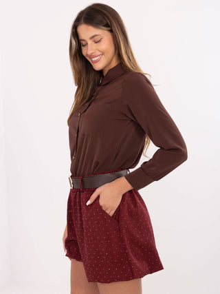 Szorty-MI-SN-122408.57-bordowy