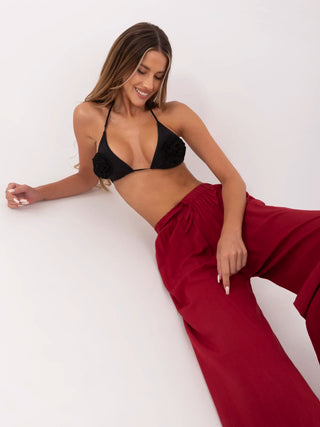 Spodnie-MI-SP-25734.78-bordowy