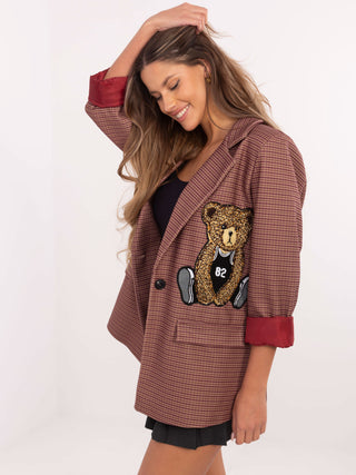 Marynarka-DHJ-MA-20151.22P-bordowy