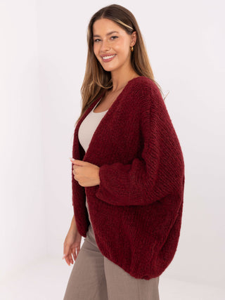 Sweter-IT-SW-7705.02-bordowy