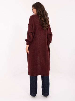 Sweter-MI-SW-WM6155.82-bordowy