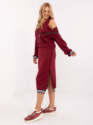 Komplet-IT-KMPL-9719.64-bordowy