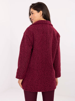 Płaszcz-IT-PL-96775.19P-bordowy