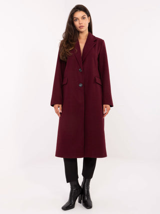 Płaszcz-IT-PL-80320.65-bordowy