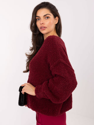 Sweter-IT-SW-72806.75-bordowy