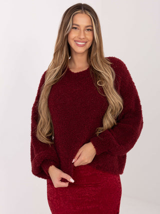 Sweter-CH-SW-72610.62-bordowy