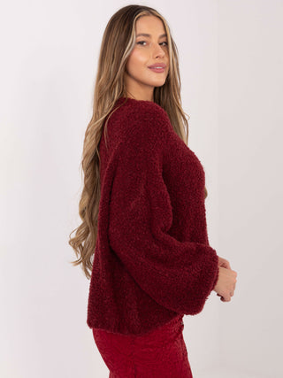 Sweter-CH-SW-72610.62-bordowy