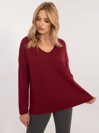 Bluzka-DHJ-BZ-19238.26-bordowy