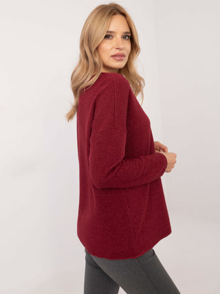 Bluzka-DHJ-BZ-19238.26-bordowy