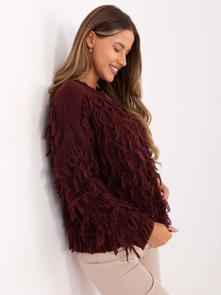 Sweter-MI-SW-2008.86-bordowy