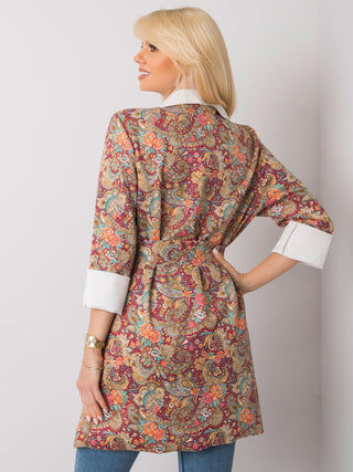 Płaszcz-DHJ-PL-6022A.26X-bordowy