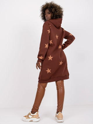 Bluza-FA-BL-7411.85P-ciemny brązowy