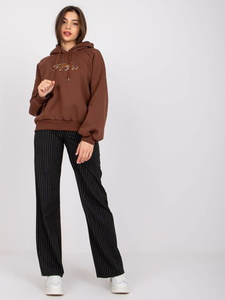 Bluza-EM-BL-651.99-ciemny brązowy