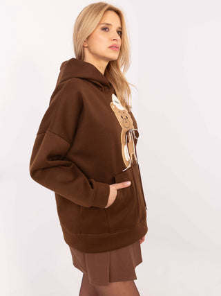 Bluza-DHJ-BL-A8695.65P-brązowy