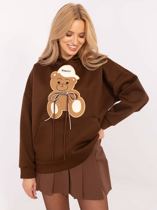 Bluza-DHJ-BL-A8695.65P-brązowy