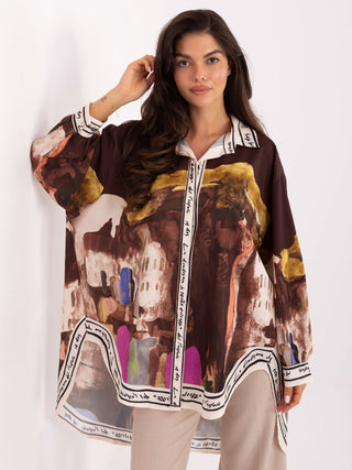 Koszula-IT-KS-18729.12-brązowy