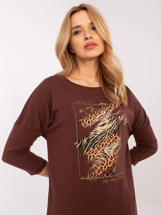 Bluzka-CLM-BZ-0052.37-brązowy