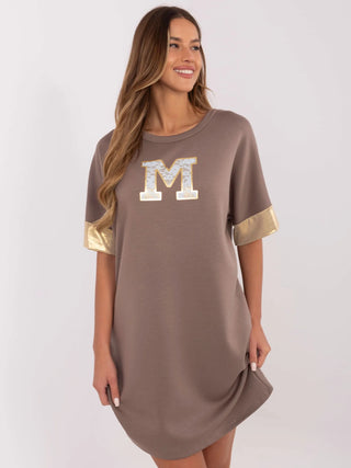 Sukienka-MI-SK-A6192.52-brązowy