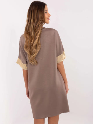 Sukienka-MI-SK-A6192.52-brązowy