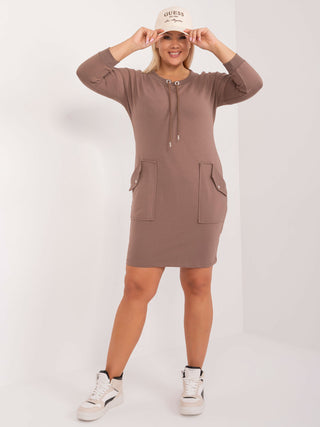 Tunika-RV-TU-9124.66-brązowy