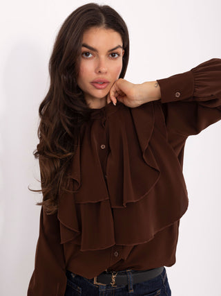 Koszula-MI-KS-3282.53-brązowy